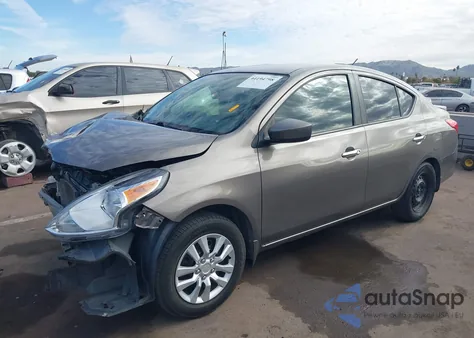 2016 Nissan Versa 1.6 Sv из США, поврежденный, VIN 3N1CN7AP4GL850362